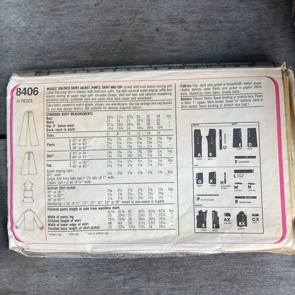 Set of Two Vintage Dress Sewing Patterns - Picture 5 of 5